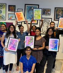 Sketching, Oil painting, Acrylic color, Fine art classes by Art beat