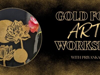 Gold foil painting workshop by @studiochhavibangalore | Bellandur, Bangalore
